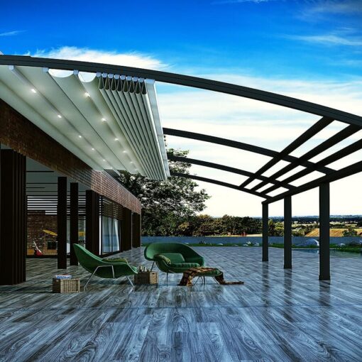 Oval Pergola
