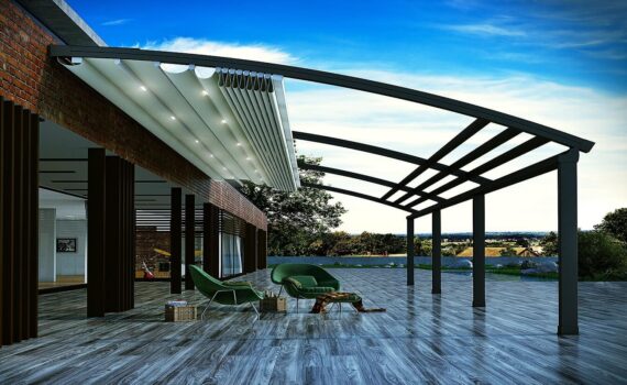 Oval Pergola